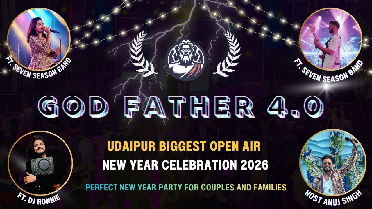 God Father 4.0 - Best New year Event Party in Udaipur | NY2026
