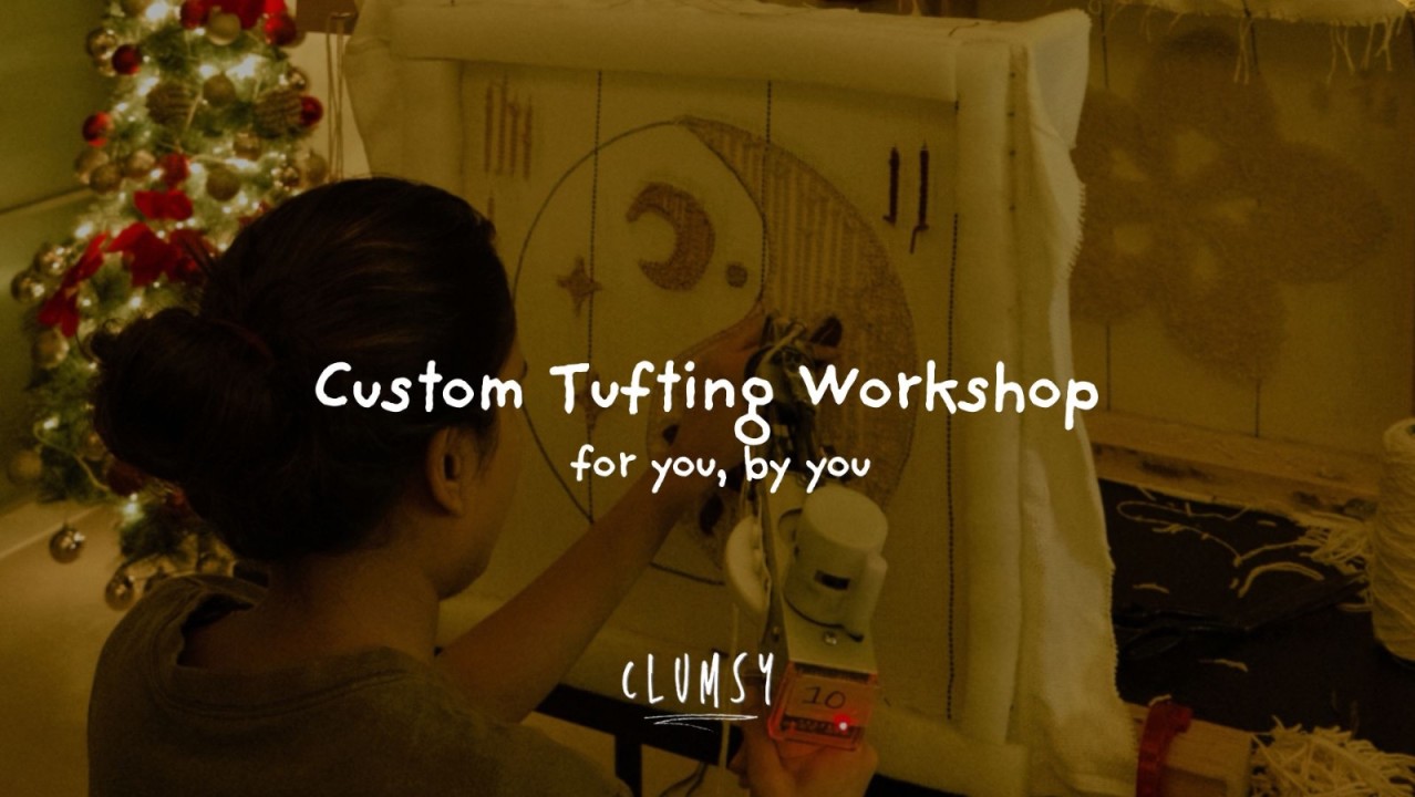 Tufting Workshop | The Clumsy Studio 