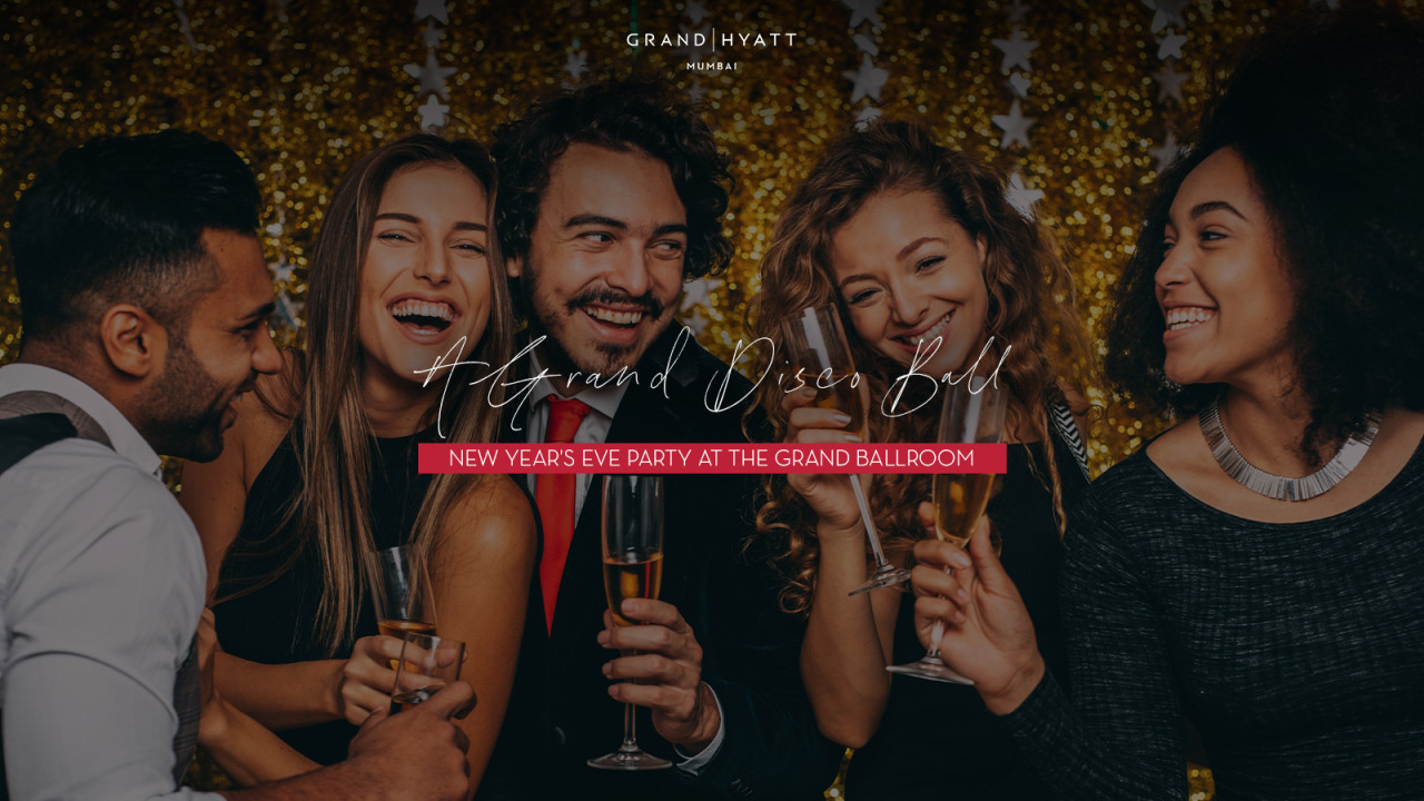 A Grand Disco Ball at Grand Hyatt Mumbai