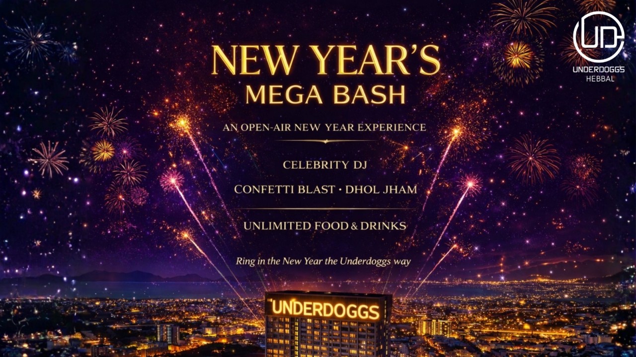 New Year Bash 2026 at Underdoggs