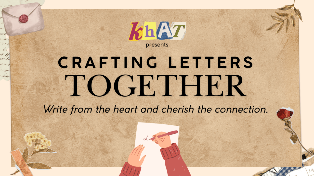 Crafting Letters Together <3 💌