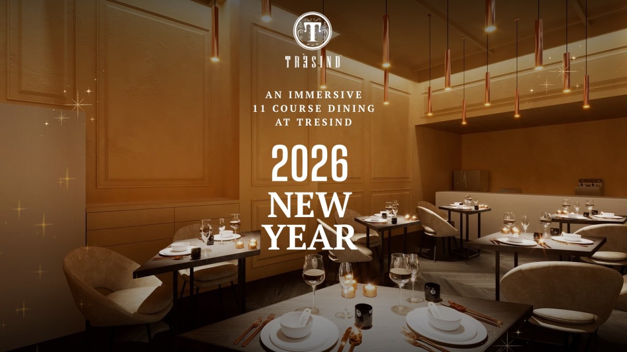 New Year's Eve at Tresind 