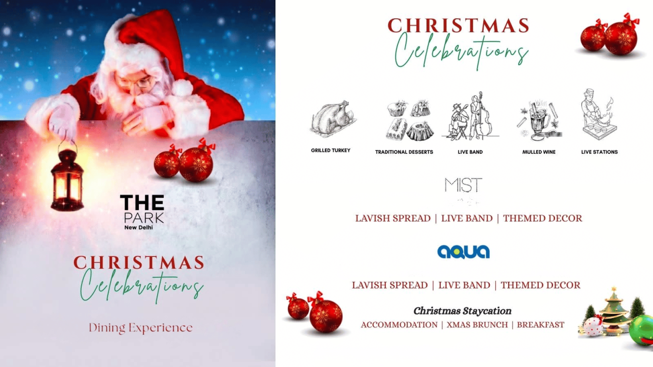 Christmas Celebration 2025 | The Park New Delhi