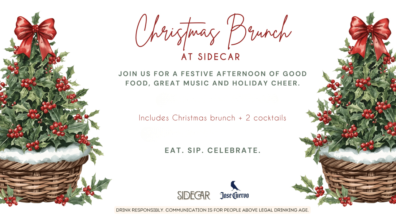 Sidecar Christmas Brunch