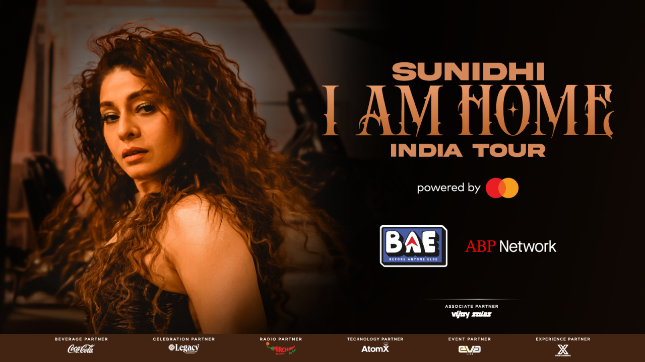Sunidhi Chauhan - I Am Home India Tour 2025-26 | Delhi