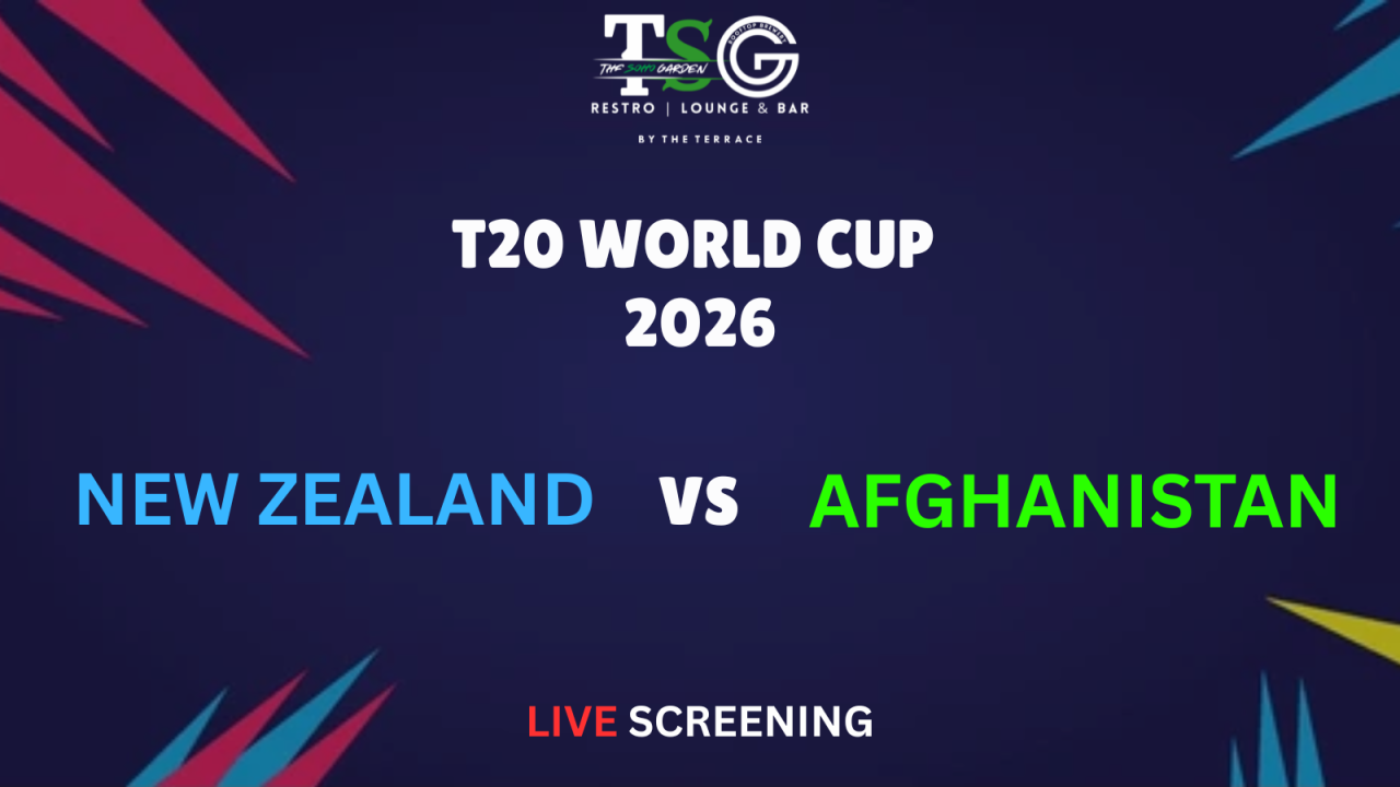 Screening of New Zealand vs Afghanistan T20 Worldcup
