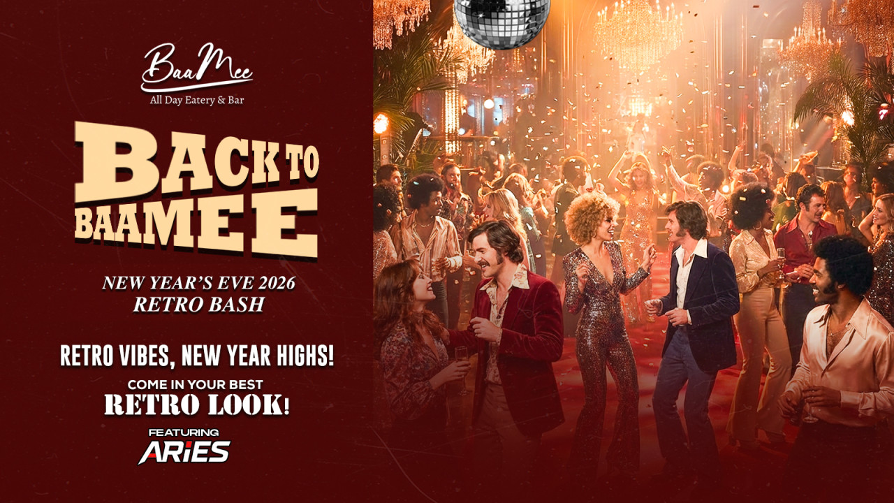 NYE 2026 Retro Bash @ BaaMee