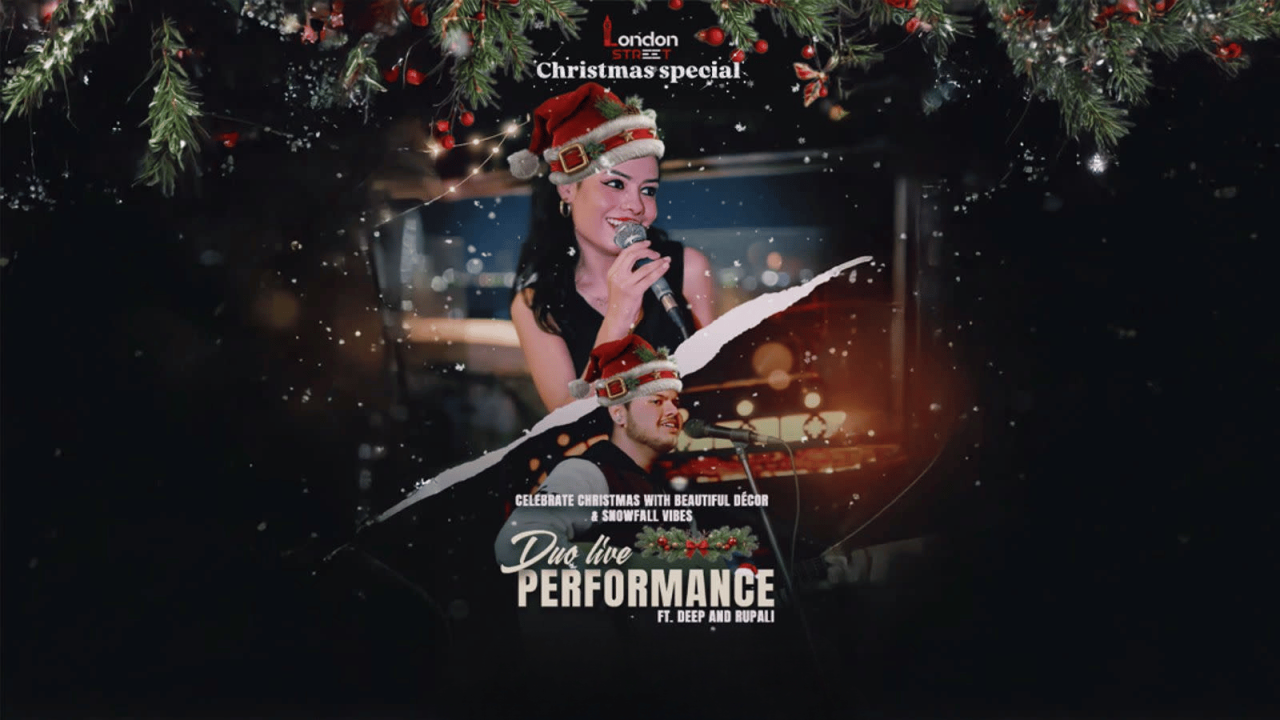 Christmas Fiesta with Snowfall & Live Music – London Street Café