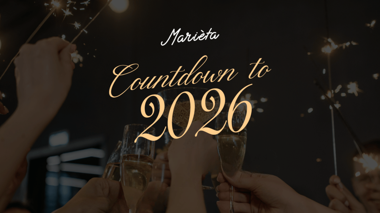 Countdown to 2026 at Marièta