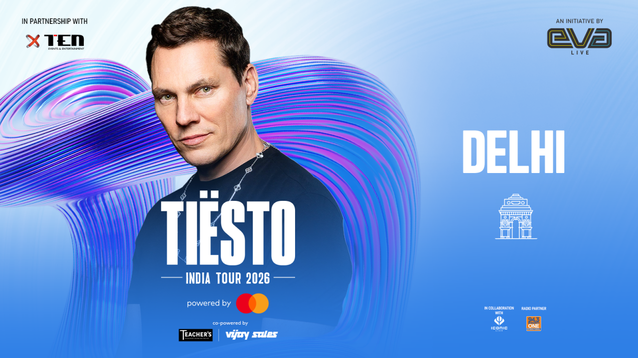 Tiësto India Tour 2026 | Delhi