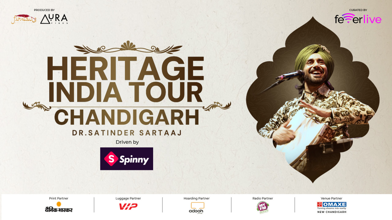 Heritage India Tour | Dr. Satinder Sartaaj Live In Chandigarh