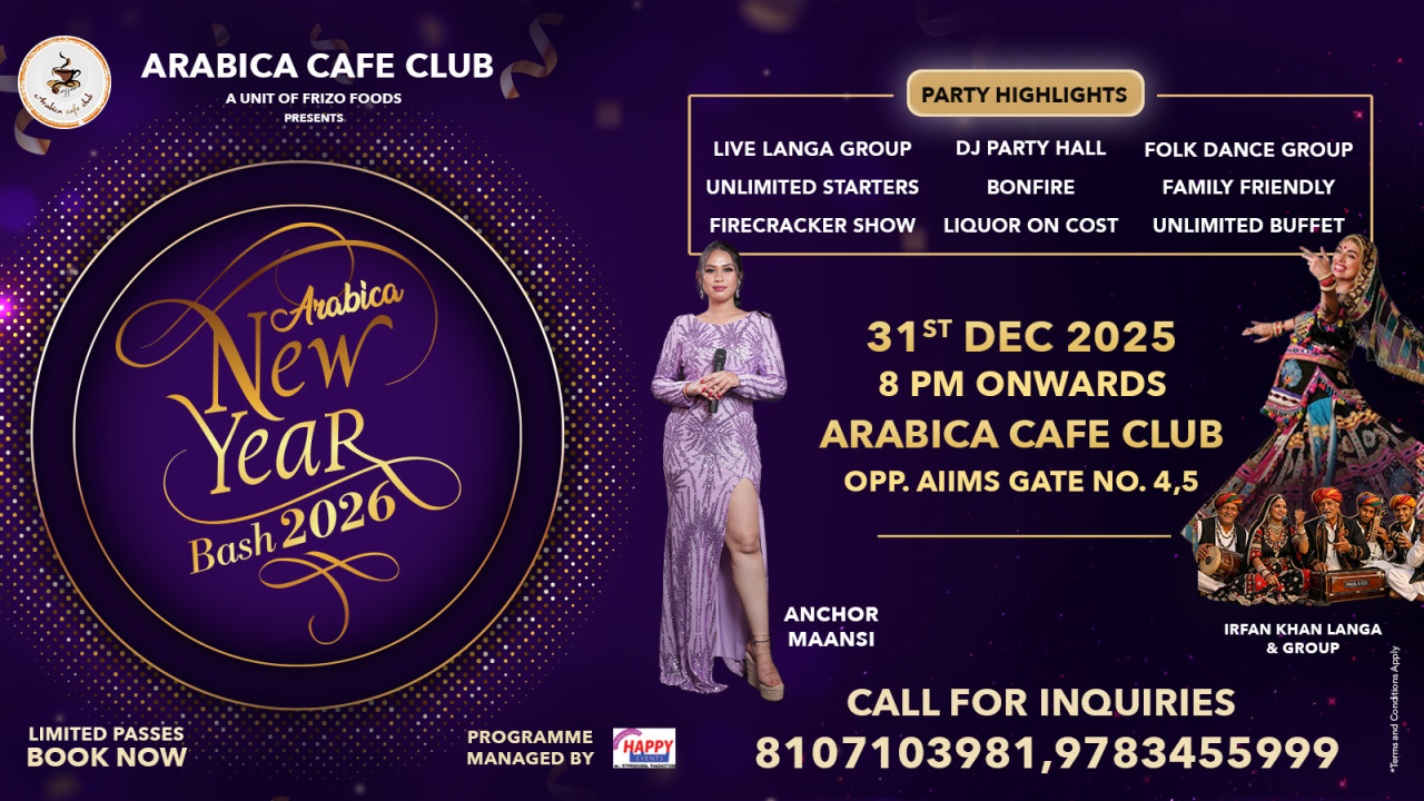 Arabica New Year Bash 2026