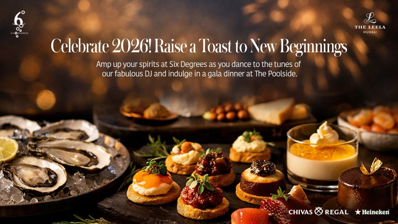 Celebrate 2026 with The Leela Mumbai!