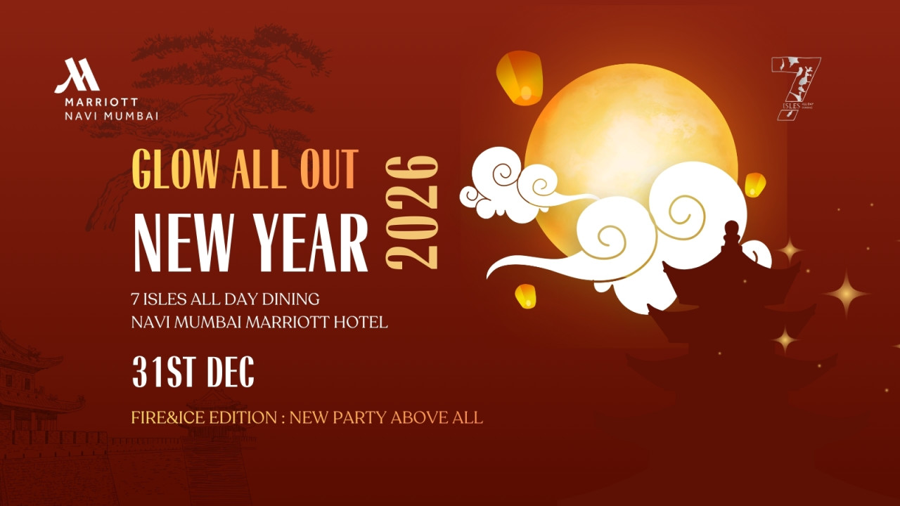 Glow All Out NY Party at 7Isles Marriott Navi Mumbai: Fire & Ice Edition