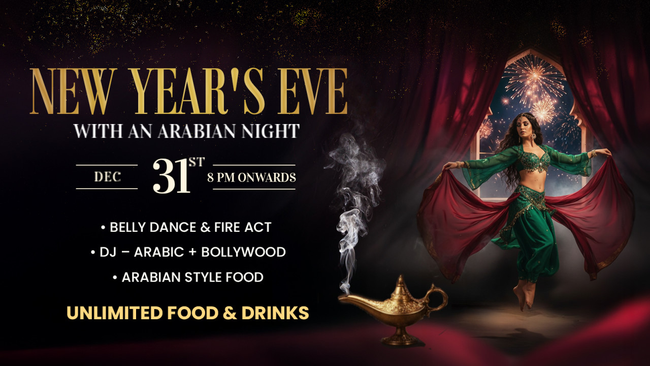 New Year's Eve | Arabian Night at Kohinoor Continental | Andheri, Mumbai