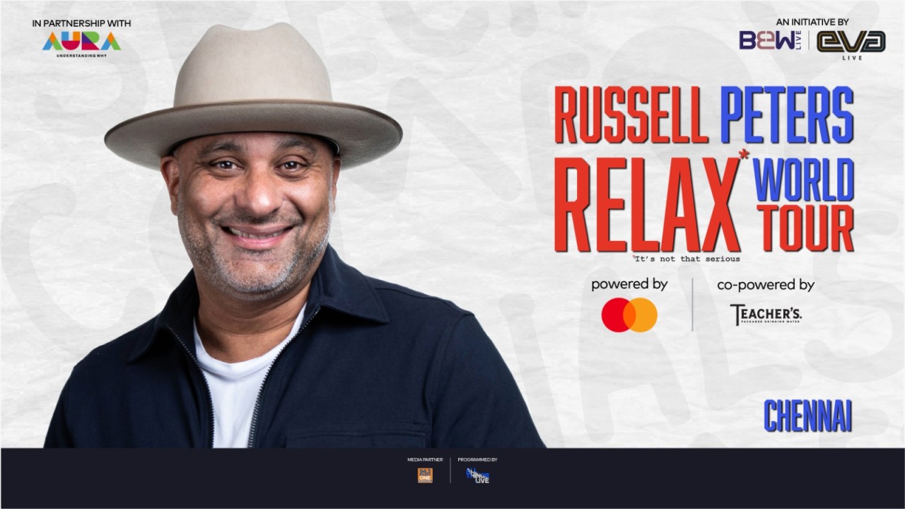 Russell Peters Relax* World Tour 2026 | Chennai