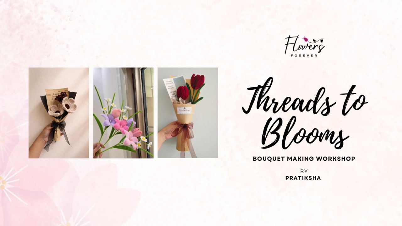 Threads to Blossom Workshop- Valentine's Special 
