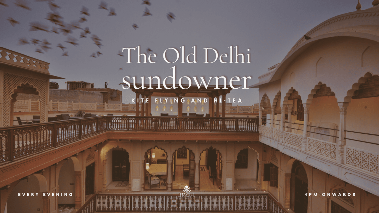 The Old Delhi Sundowner - Kite Flying and High Tea