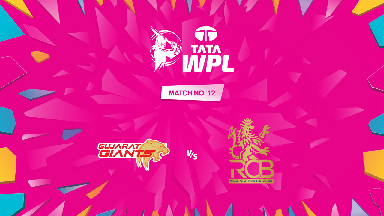 TATA WPL 2026 - Match 12 - Gujarat Giants vs Royal Challengers Bengaluru