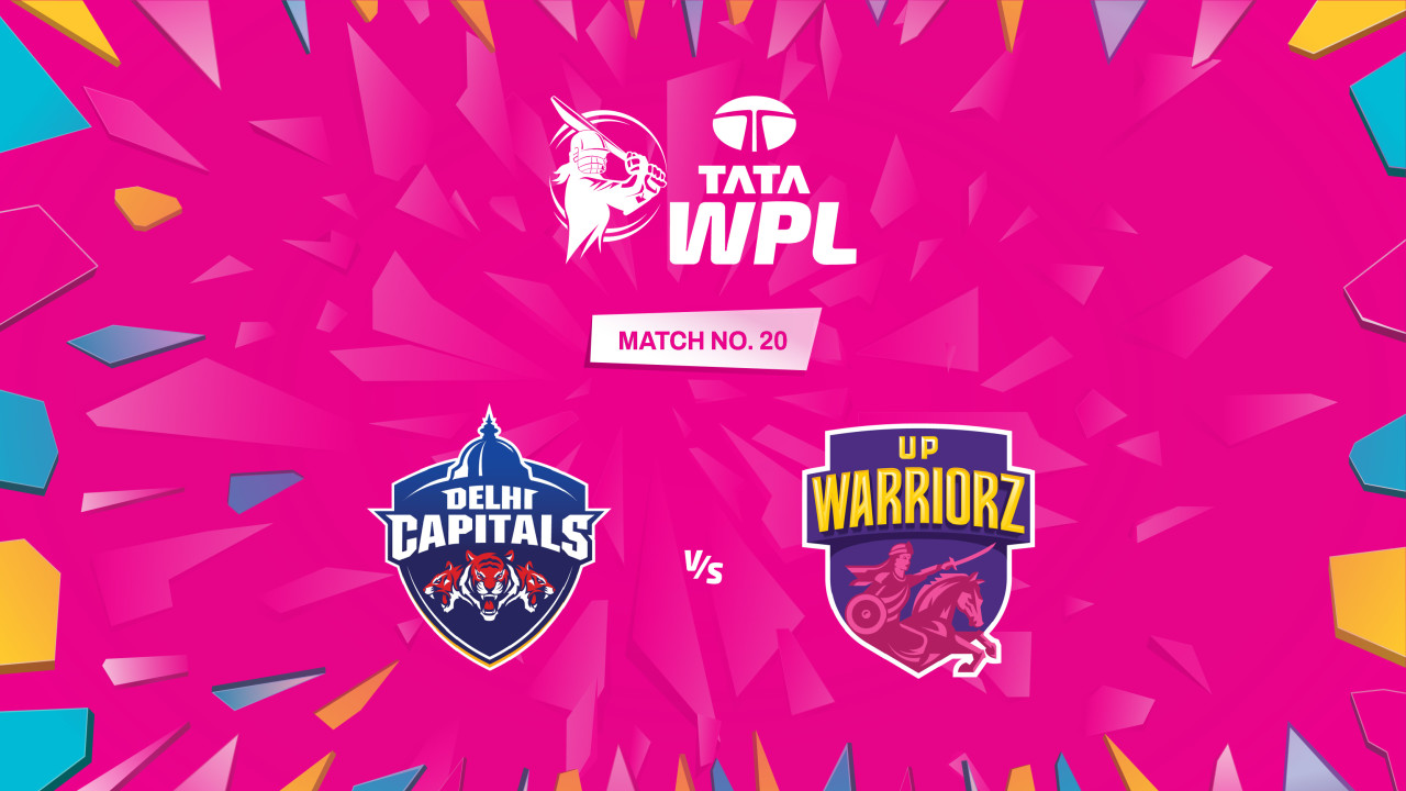 TATA WPL 2026 - Match 20 - Delhi Capitals vs UP Warriorz