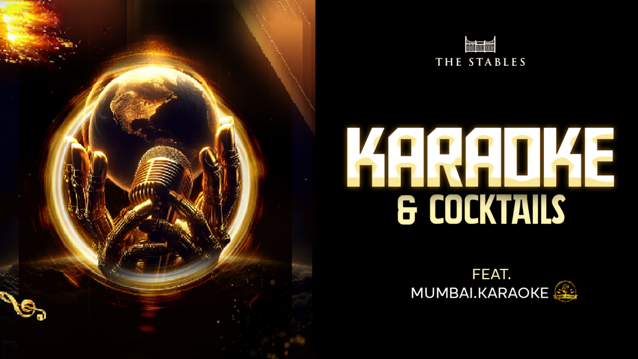 Karaoke & Cocktails ft. Mumbai.Karaoke at The Stables 