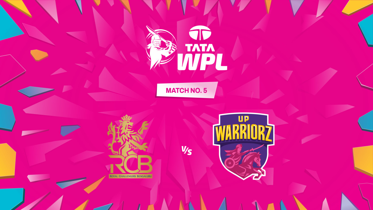 TATA WPL 2026 - Match 05 - Royal Challengers Bengaluru vs UP Warriorz
