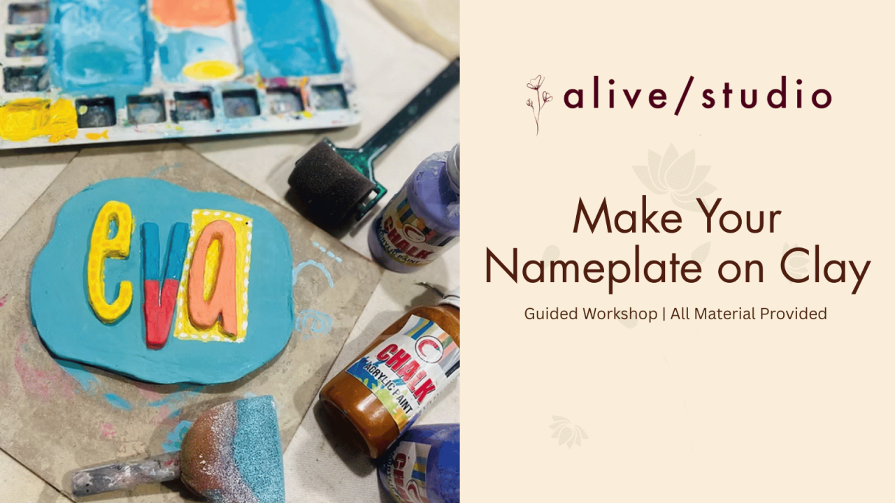 Make Your Nameplate on Clay