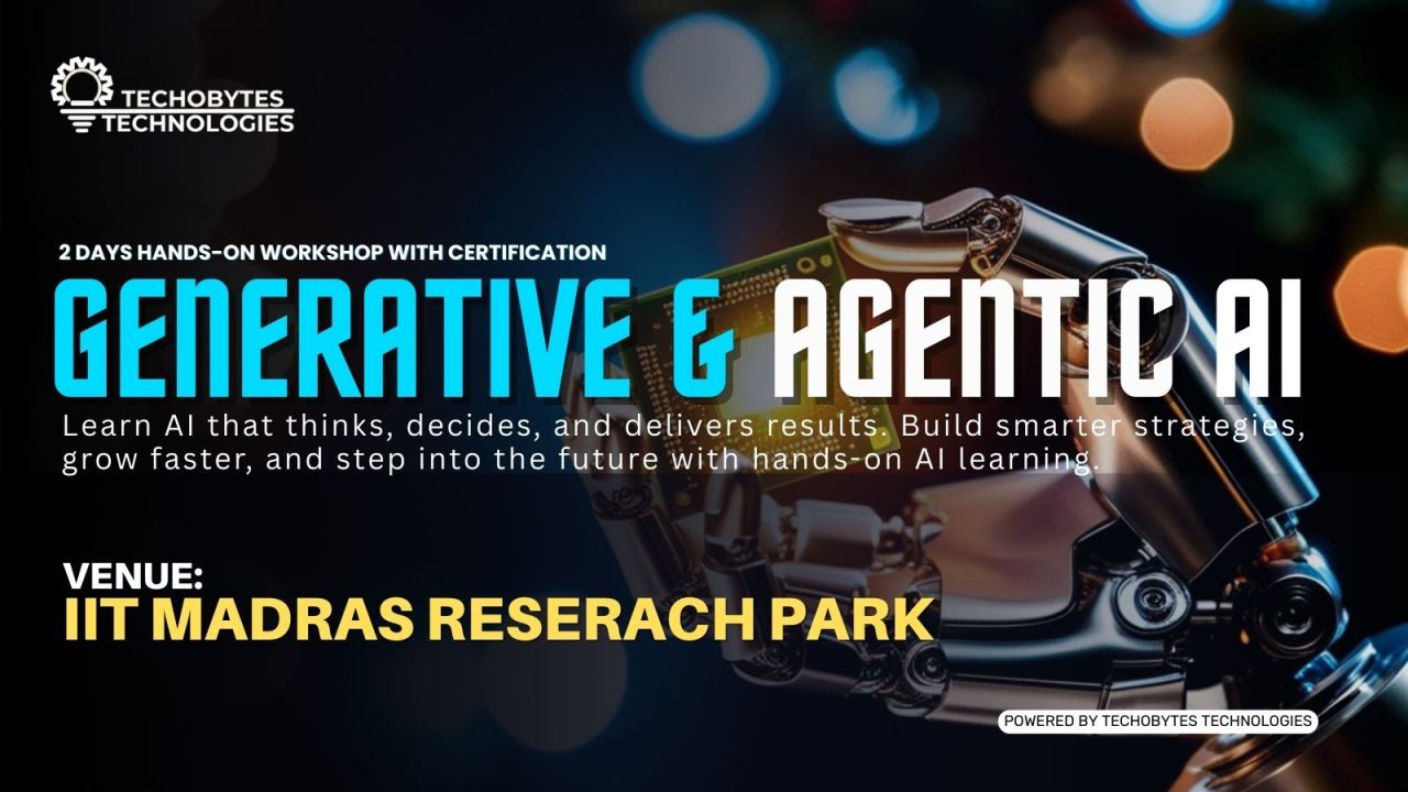 Generative AI - 2 Days Workshop at IIT Madras Research Park