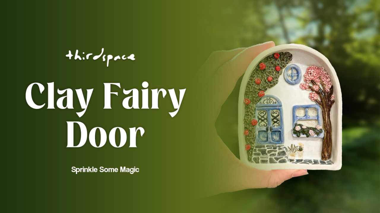 Clay Fairy Door 