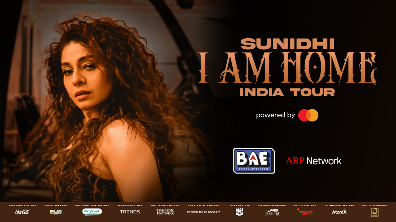 Sunidhi Chauhan - I Am Home India Tour 2025-26 | Bengaluru