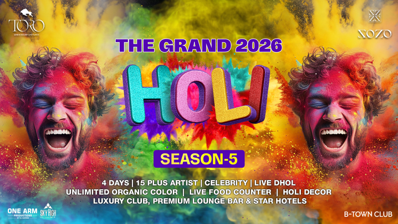 Sanjay Nagar Biggest Grand Holi at Zozo ToRo