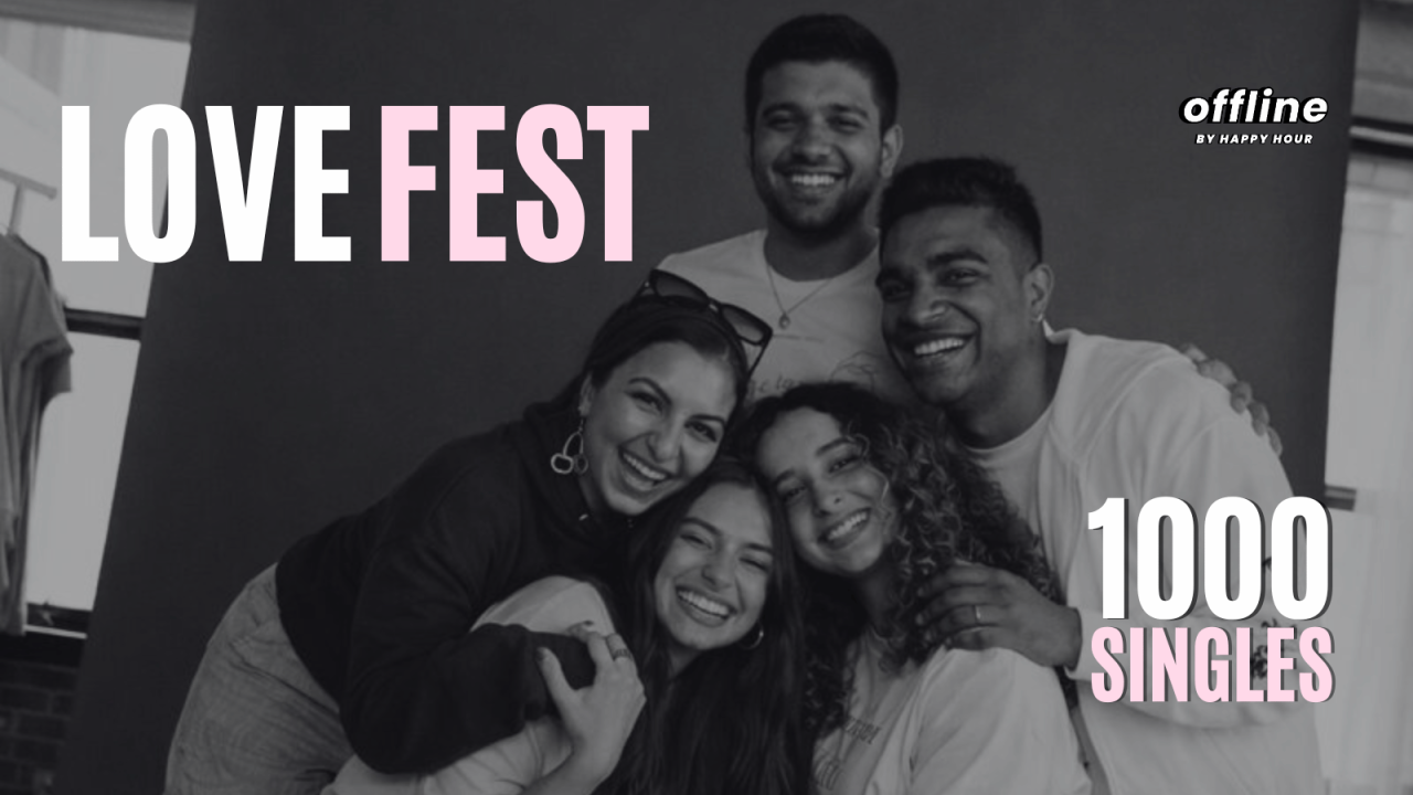 Love Fest I 1000 Singles