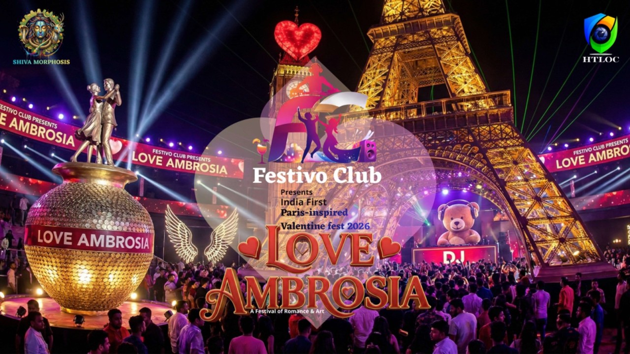 Love Ambrosia/Lucknow event/Valentine day/festivo club/DJ Party