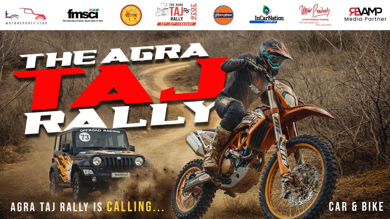 The Agra Taj Rally 2026