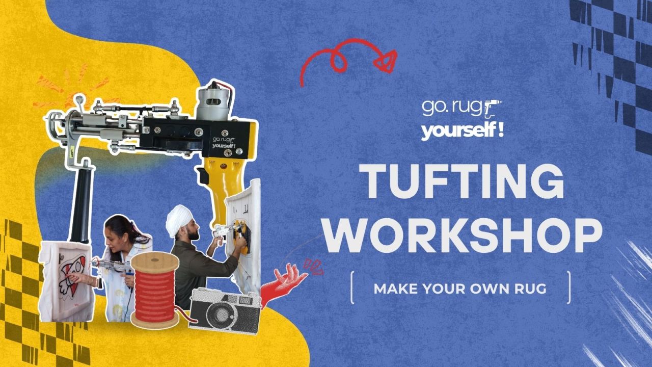 Go Rug Yourself: Tufting Workshop | Pune