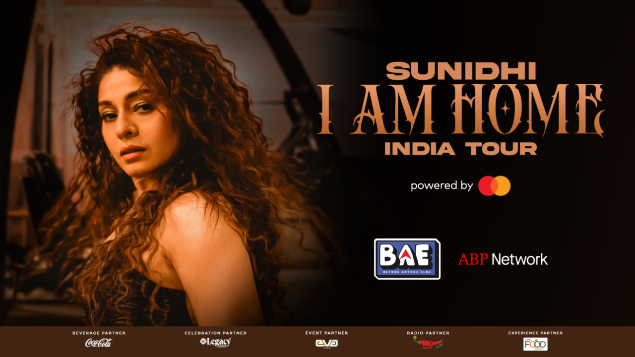 Sunidhi Chauhan - I Am Home India Tour 2025-26 | Chandigarh