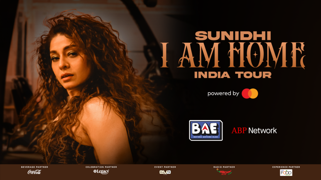 Sunidhi Chauhan - I Am Home India Tour 2025-26 | Lucknow