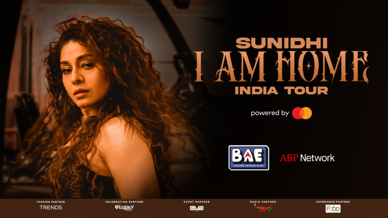 Sunidhi Chauhan - I Am Home India Tour 2025-26 | Kolkata