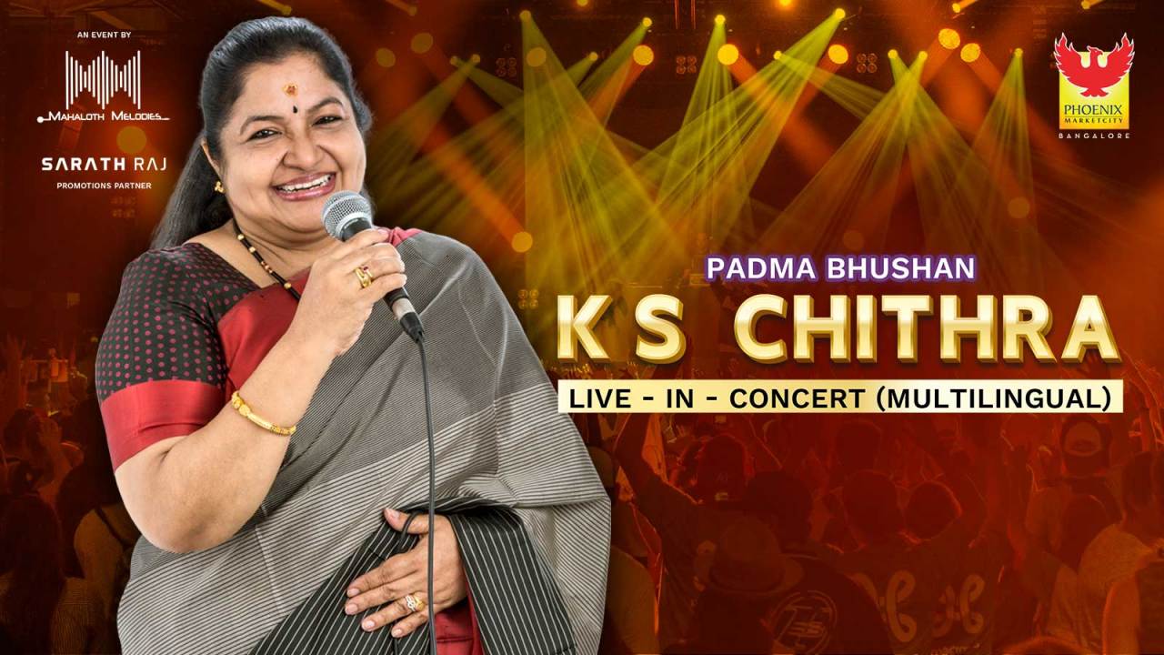 KS Chithra Live In Bangalore - Phoenix Marketcity