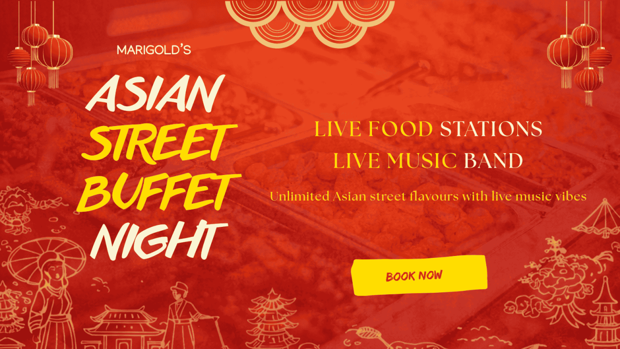 Asian Street Buffet Night with Live Music