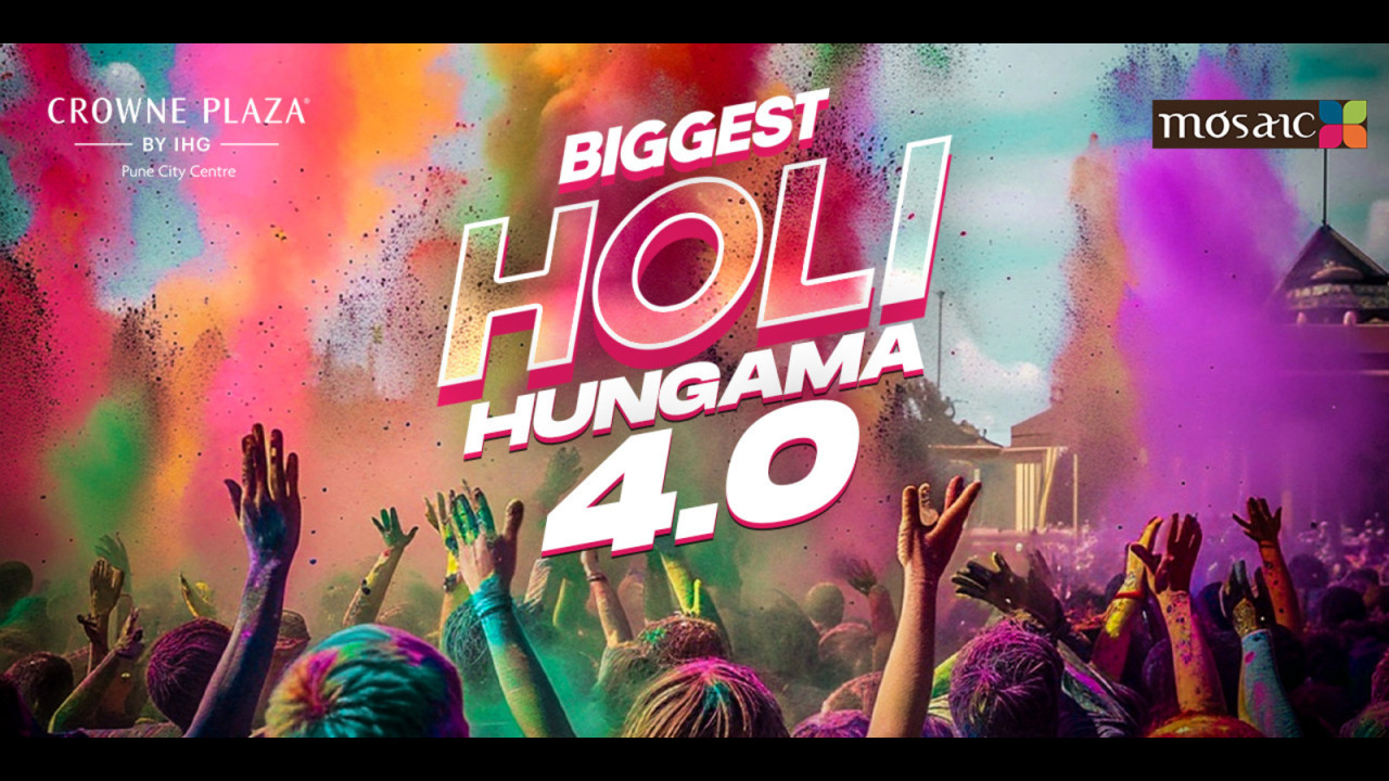 Holi Hungama-Crowne Plaza