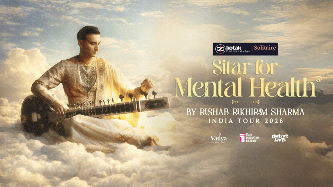 Sitar for Mental Health by Rishab Rikhiram Sharma India Tour 2026 | Ahmedabad