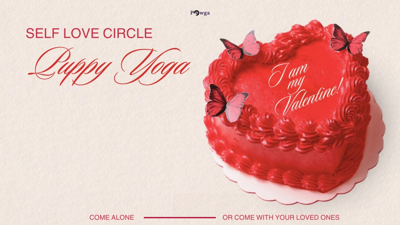 Self Love Circle Yoga with Puppies