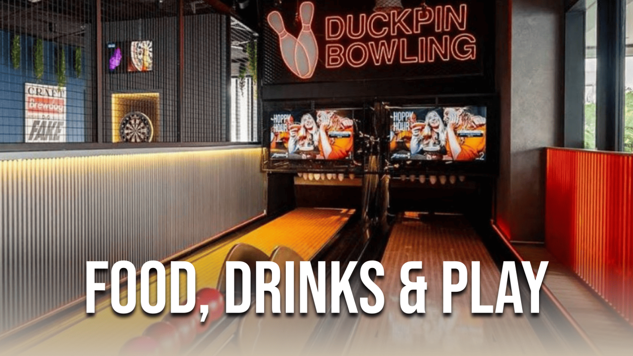 Food, Drinks & Play at BrewDog