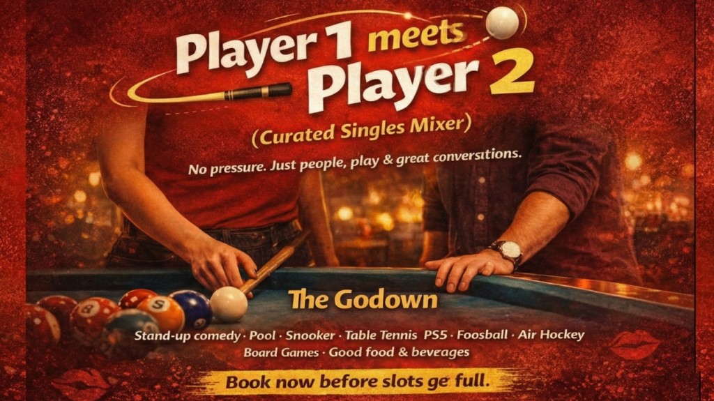 Player 1 Meets Player 2 | Curated Singles Mixer