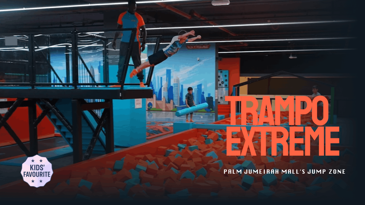 Trampo Extreme - 2 Hours Trampoline Fun at Palm Jumeirah Mall