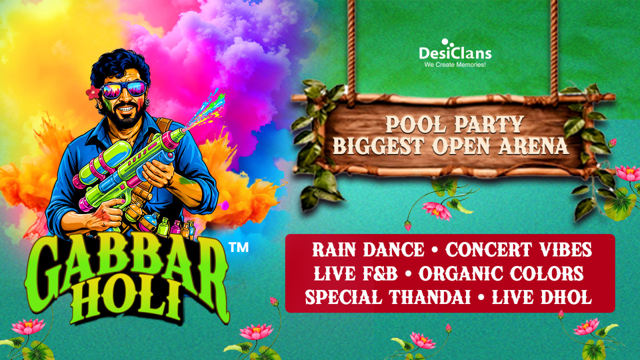 GABBAR HOLI - Bangalore's Best Holi Festival