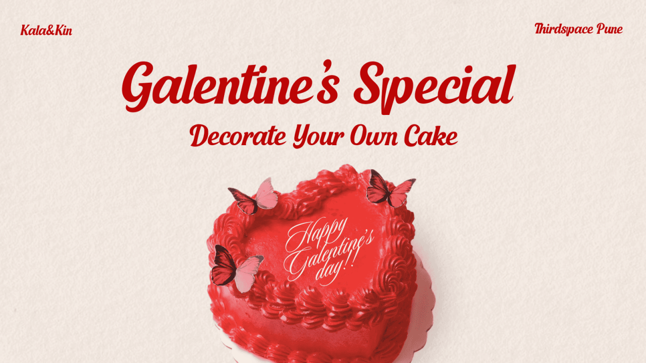 Galentine’s Day Special: Bento Cake Decorating Workshop