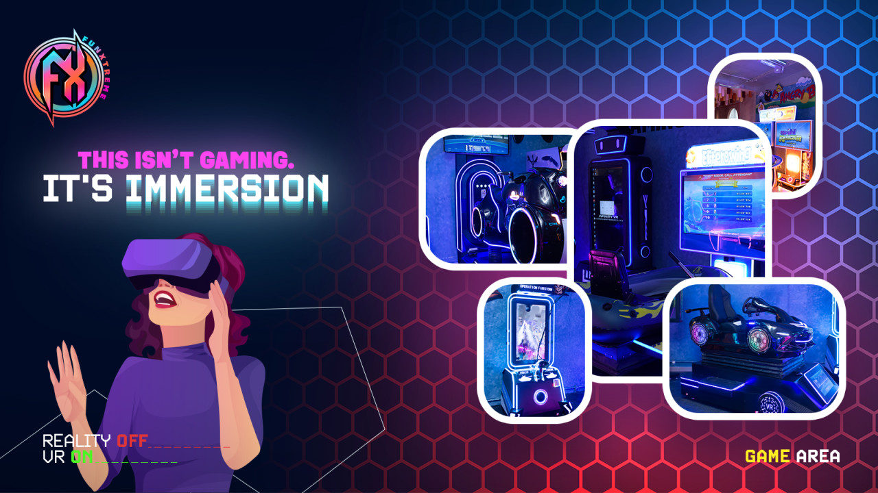 It's Immersion - Arcade Zone | FunXtreme