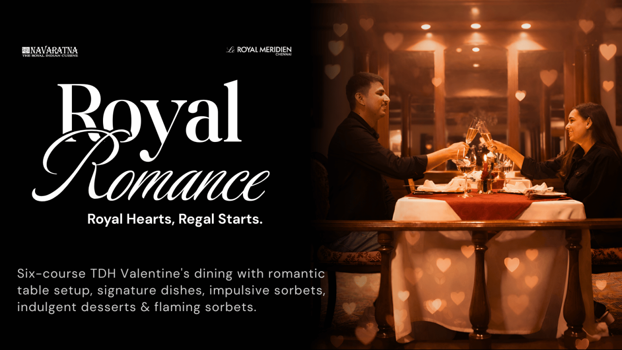 Royal Romance- Luxurious 6 Course Valentine's Dining
